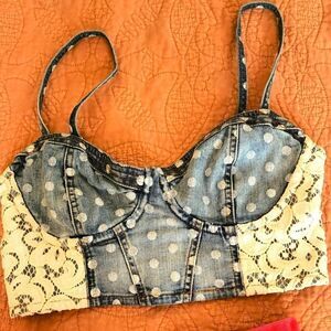 𝅺vintage Guess Cropped Top Xs Y2k Minimalist